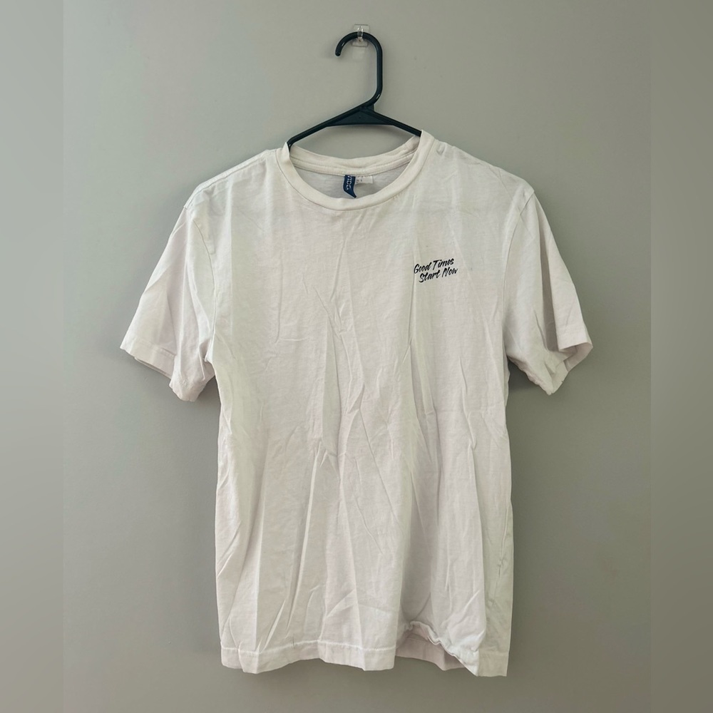 Small white graphic t-shirt